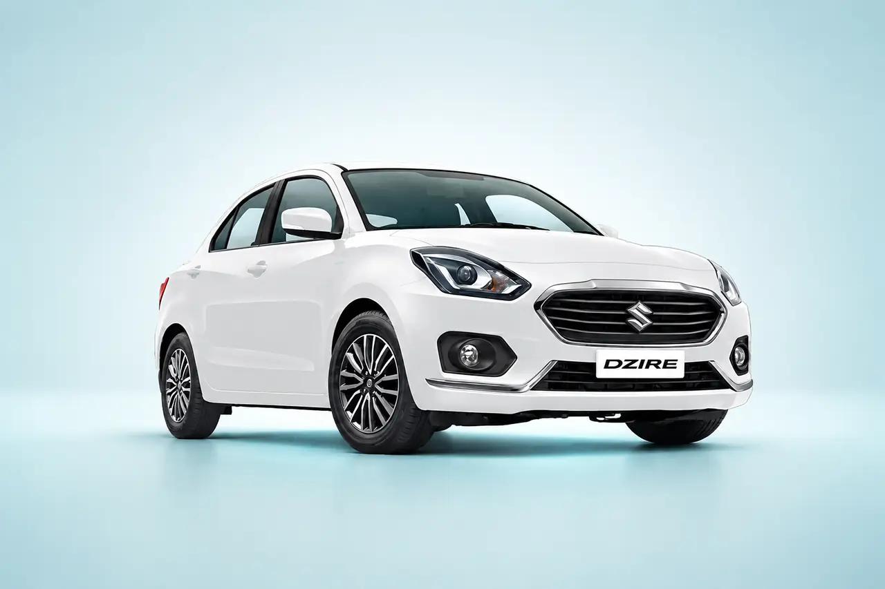 Maruti Suzuki Swift Dzire operated by Aidan Tours and Travels