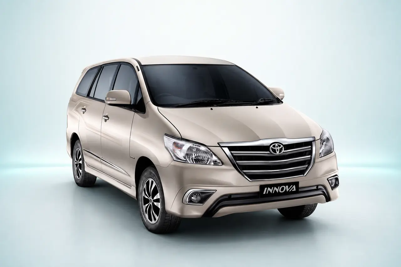 Toyota Innova operated by Aidan Tours and Travels